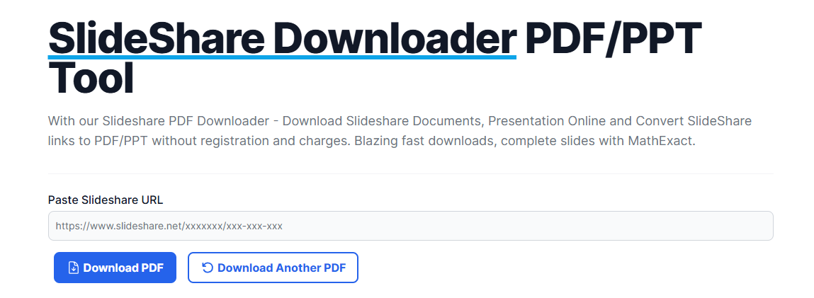 math exact slideplayer downloader