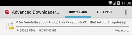 mega downloader apk