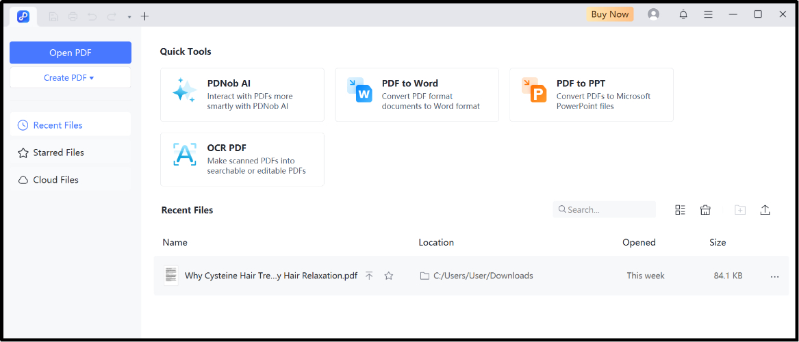  convert MPP to PDF with PDNob PDF Editor