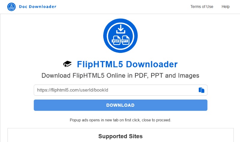 mydocdownloader fliphtml5 다운로드