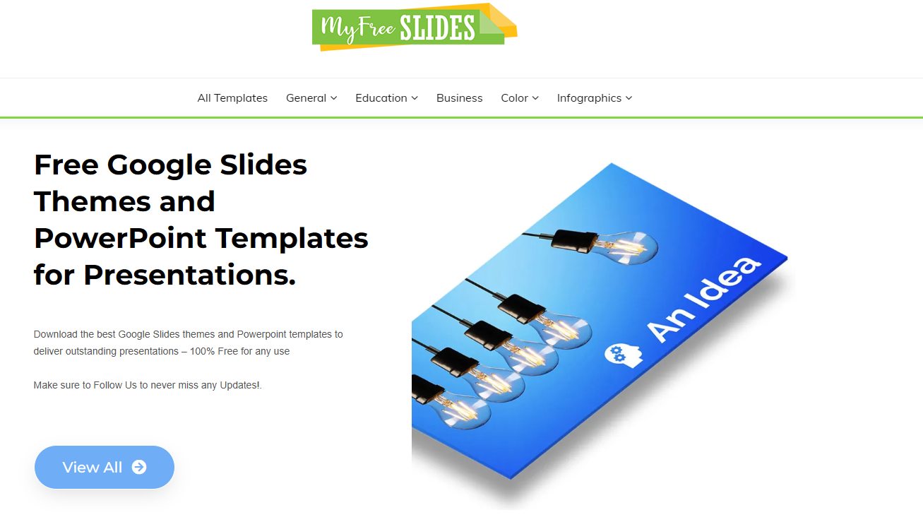 myfreeslides websites like slidesgo