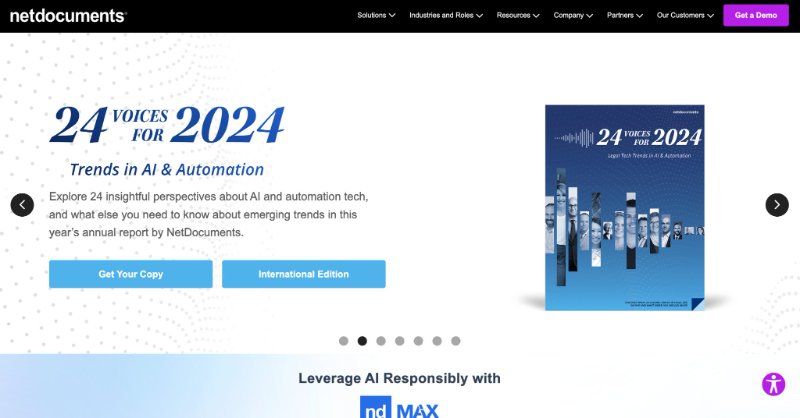 netdocuments managemnt tool