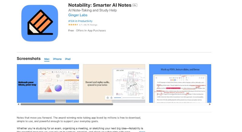  notability smarter ai notes for pdf annotation