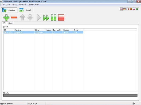 Official Depositfiles Filemanager