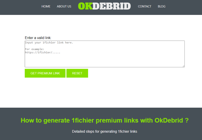 okdebrid 1fichier downloader