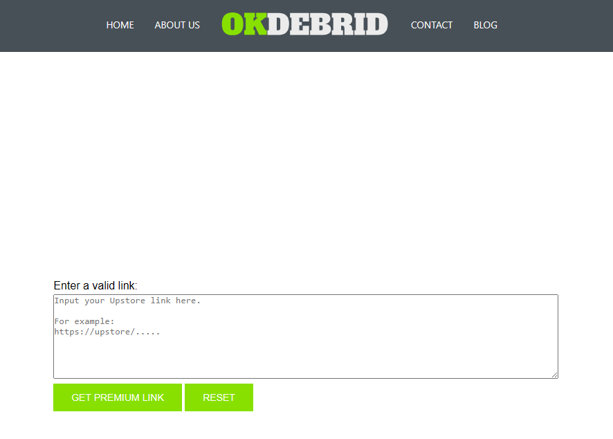 okdebrid upstore downloader