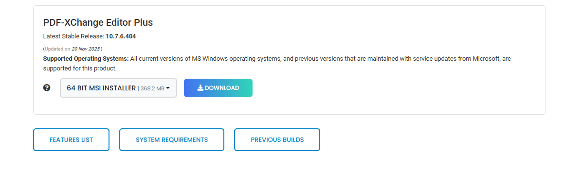 pdf xchange editor plus free download