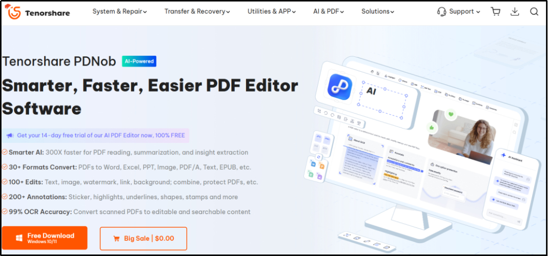 pdnob pdf editor download page