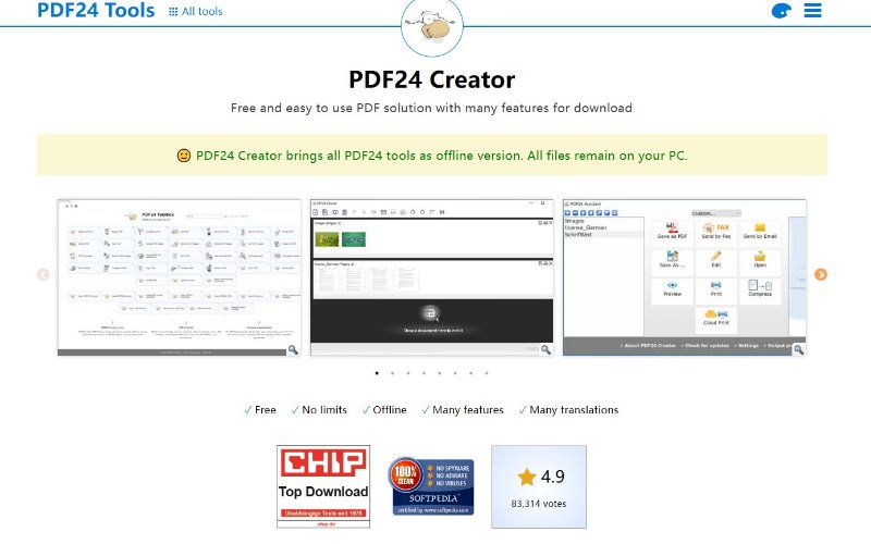 pdf24 creator for ocr