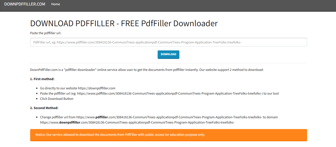 pdffiller downloader