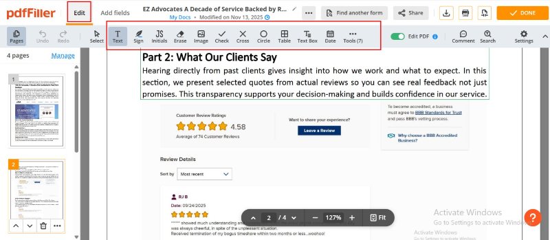 pdffiller download fillable pdf