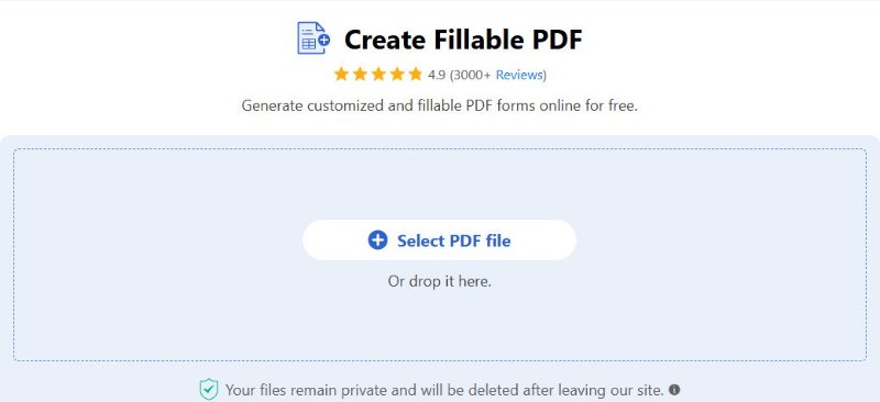 pdfgear create fillable pdf