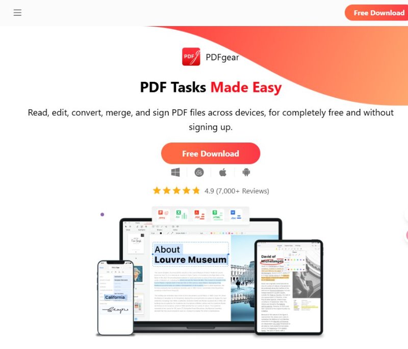 pdfgear download step 1