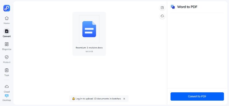 pdnob convert word to pdf mac online