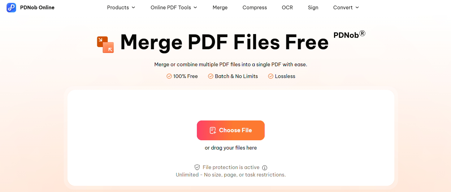 pdnob online merger