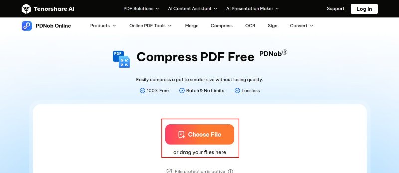 pdnob online pdf compressor