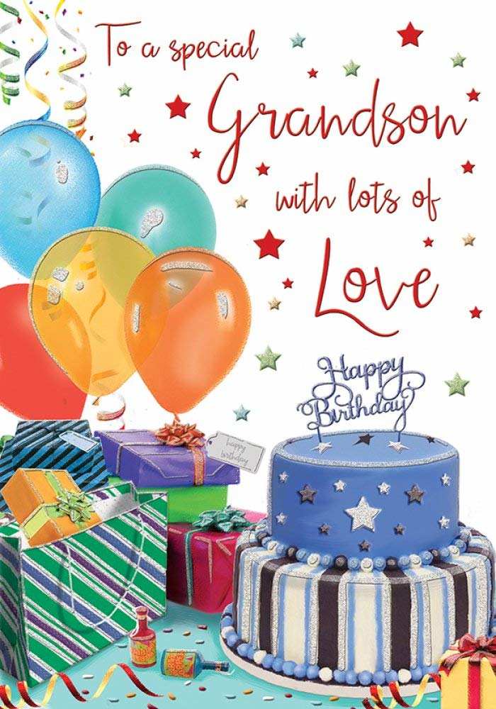 short birthday wishes for grandson