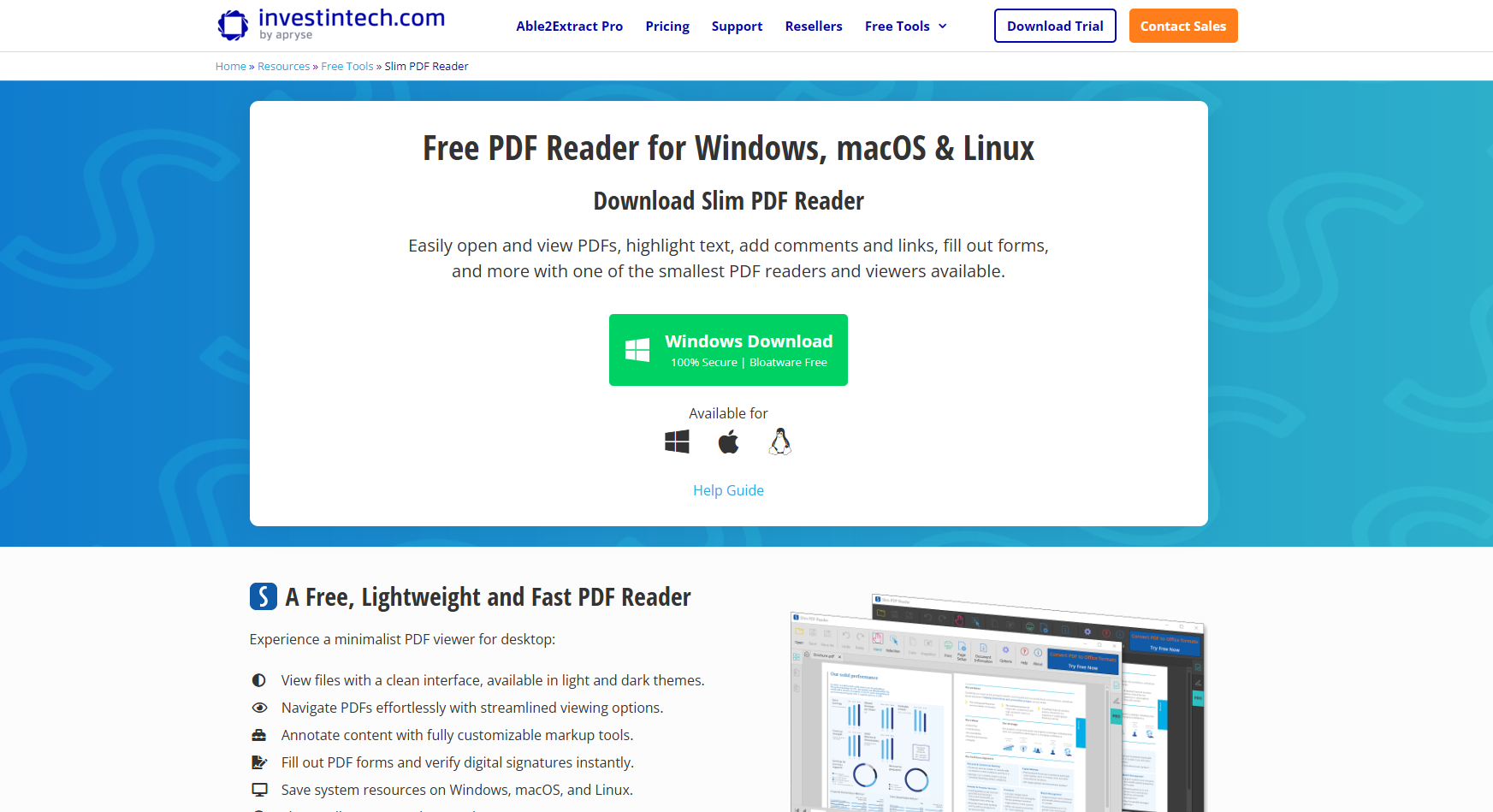 slim pdf reader for windows 11