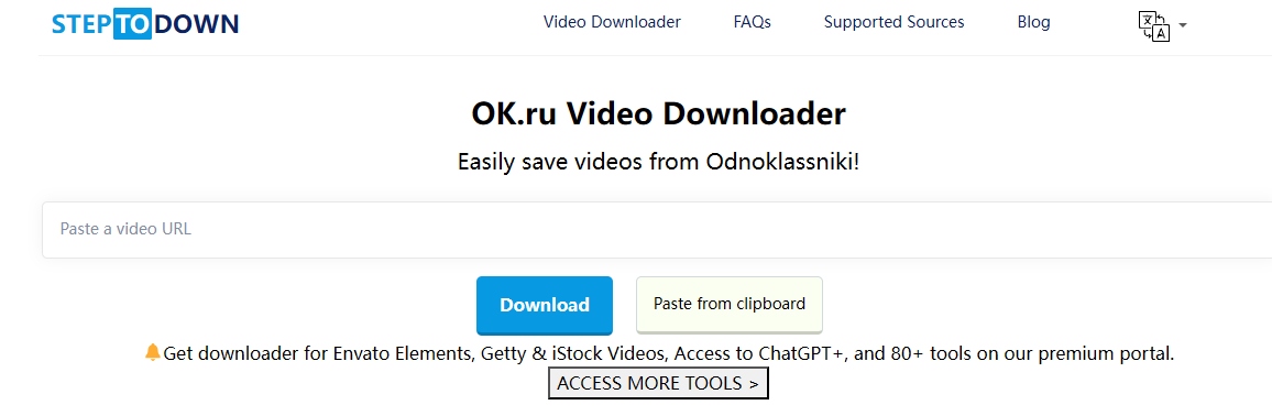 descargar video de okru con steptodown