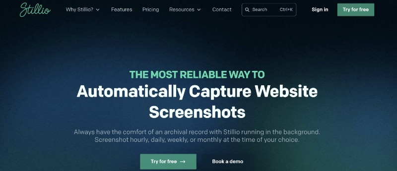 stillio sites like wayback machine