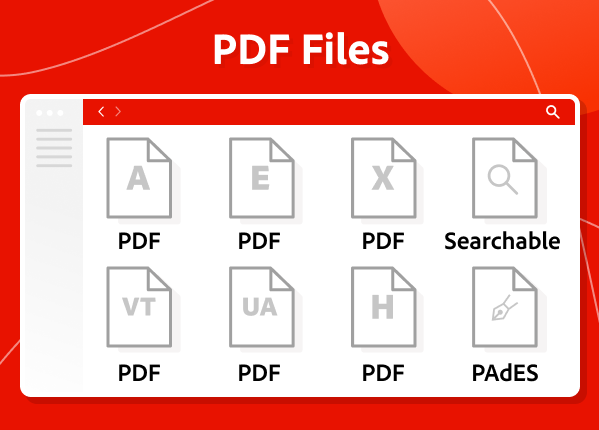 types of pdf