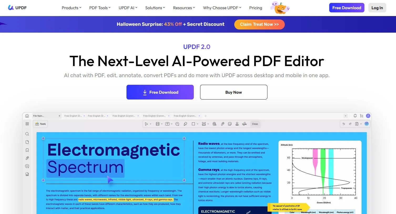 updf as alternative of foxit pdf editor