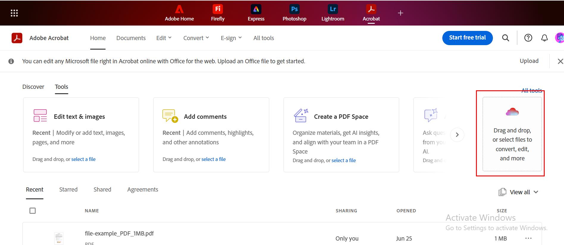 upload your pdf to edit background color