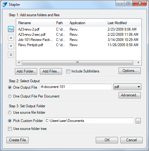 convert multiple word documents to pdf bluebeam