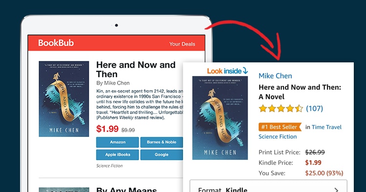 use bookbub as an author