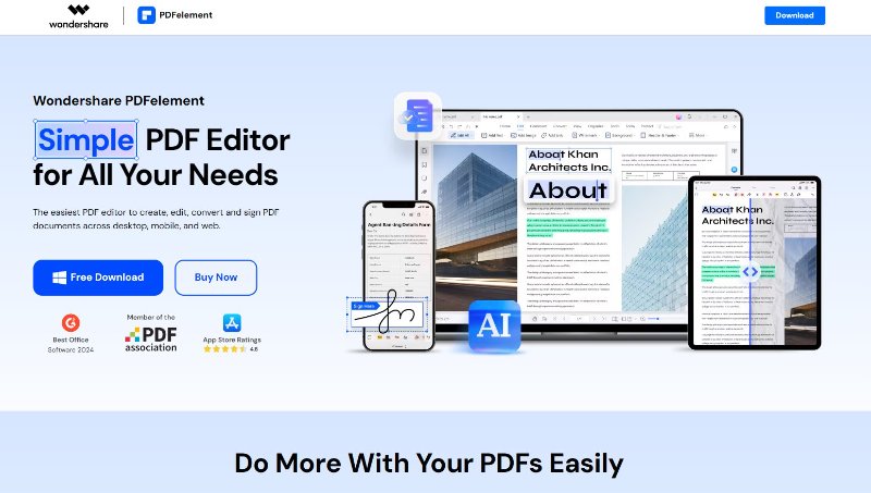  wondershare pdfelement as powerful pdf xchange alternative