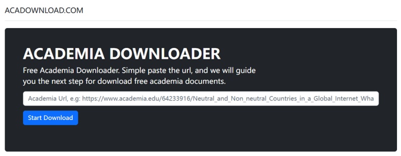 acadownload