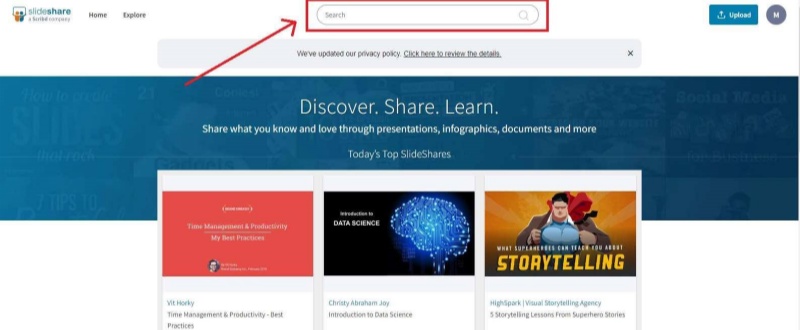 slideshare search