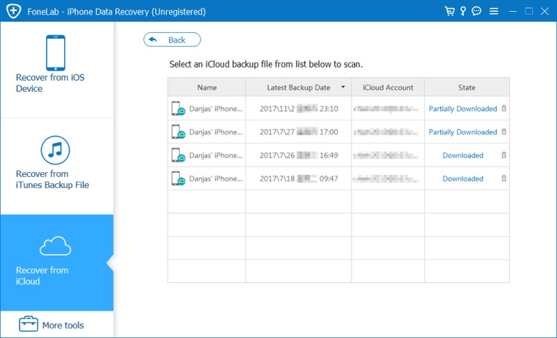 Appgeeker Icloud Backup Download