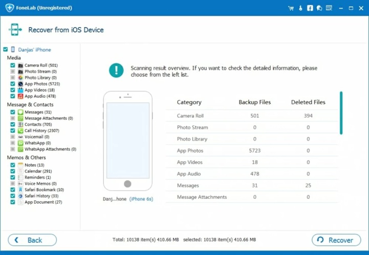 Appgeeker Ios Scanning