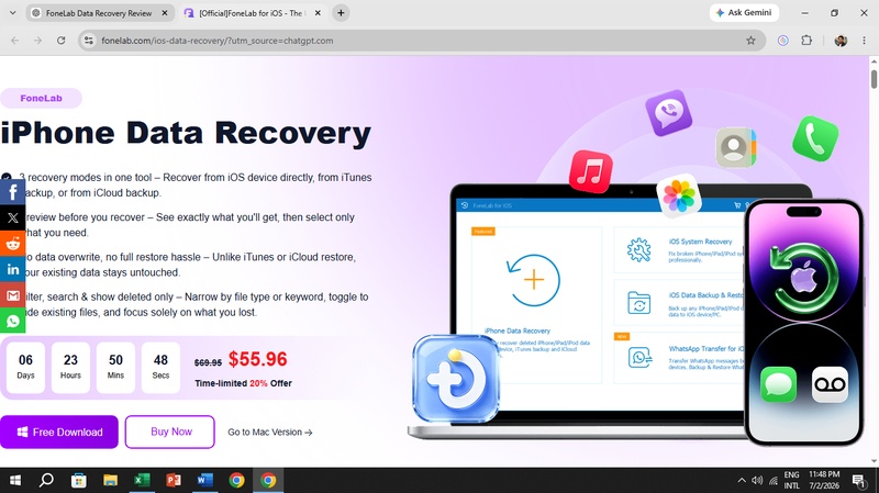 Is Fonelab Iphone Data Recovery Safe