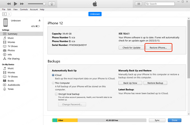 restore-iphone