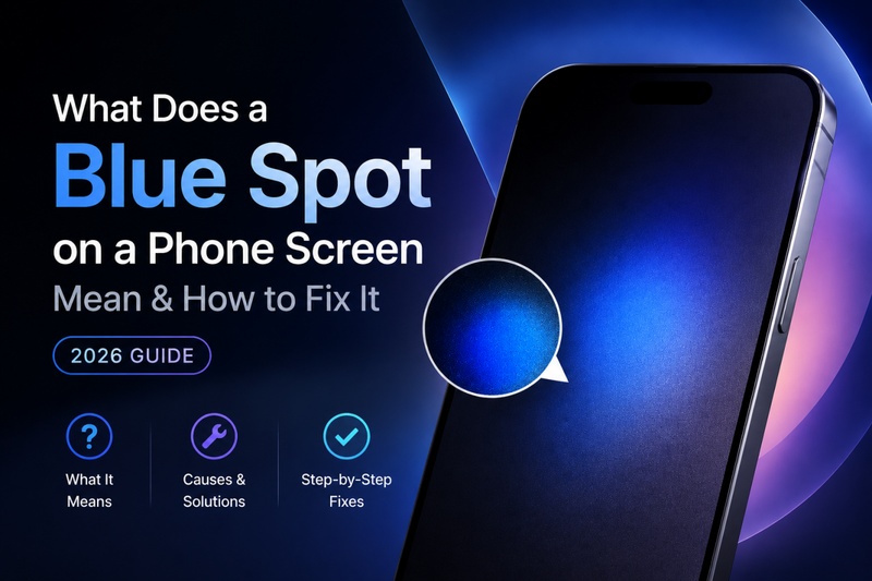 Blue Spot Phone Screen Repair Guide
