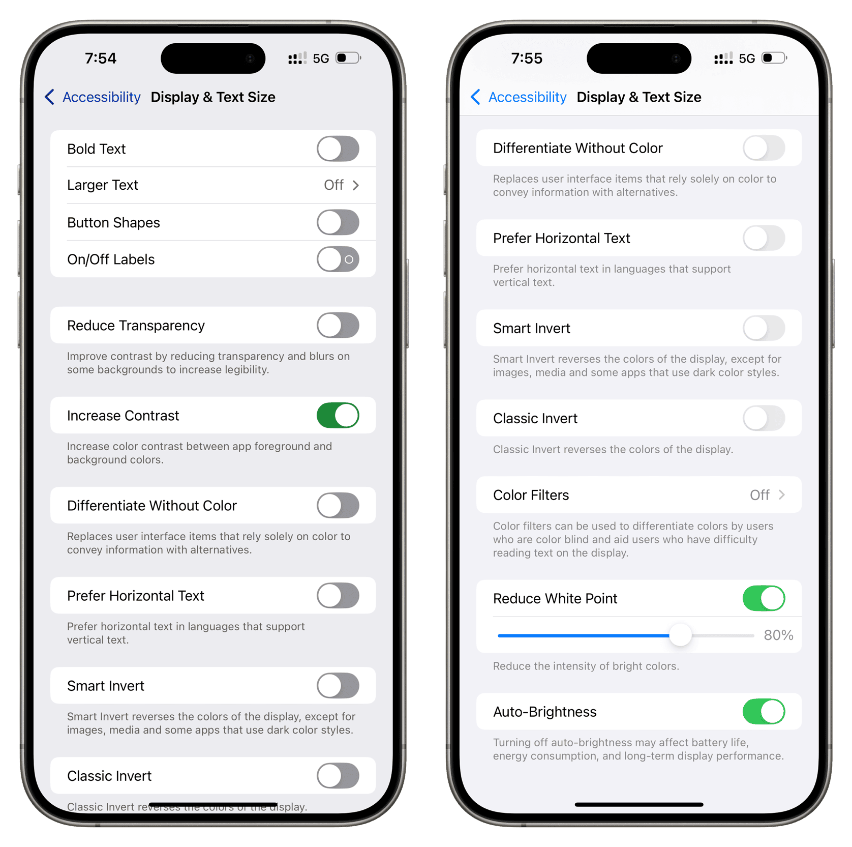 disabling-color-filters-in-settings