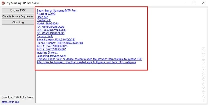 Cricket U680ac Unlock Tool for Samsung