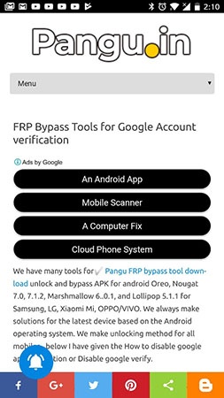 Device Tool for Older Android Phones