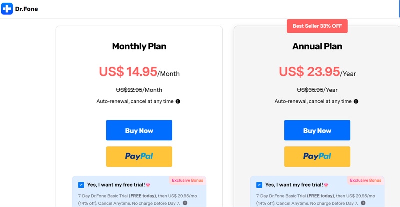 Discounted Plans with Possible Future Changes