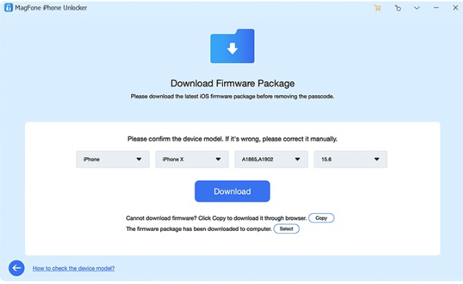 download firmware pacakage magfone