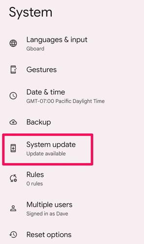 Download Pending Updates