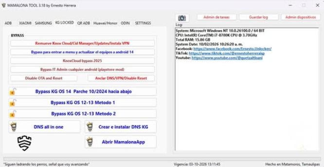 Execute Mamalona Tool Process