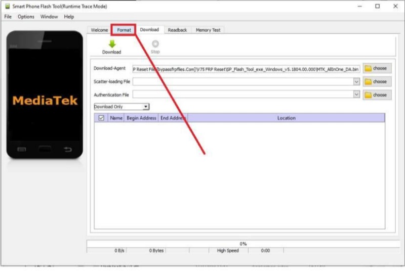 extracted frp remove folder