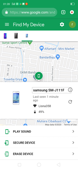 find my device