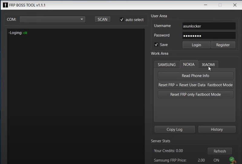 frp boss tool for frp bypass