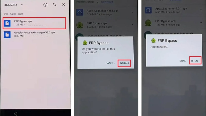 FRP Bypass Tool für ältere Android-Geräte