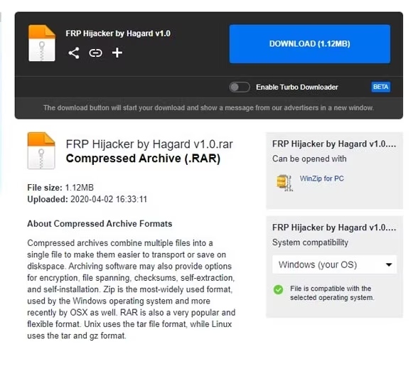 frp hijacker by hagard v1.0 setup