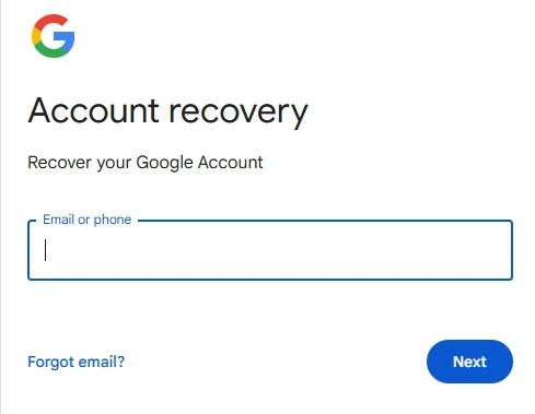 Offizielle Methode zur Google-Kontowiederherstellung